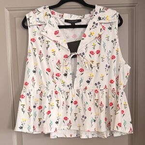 Marc New York | Sleeveless Floral Top